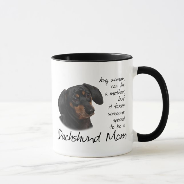 Dachshund Mum Mug (Right)