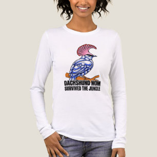Dachshund Mum Survived Jungle Shirt