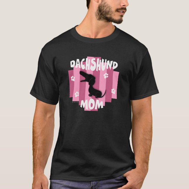 Dachshund Mum T-shirt (Front)