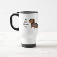 Dachshund My Best Friend Custom Dog Name 