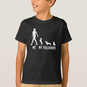 Dachshund My Followers Shirt Dachshund Lover Women