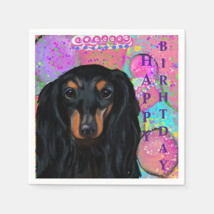 DACHSHUND NAPKIN