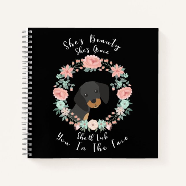 Dachshund Notebook (Front)