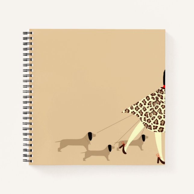 Dachshund Notebook (Front)