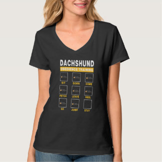 Dachshund Obedience Training Dog Guide To Trainer T-Shirt