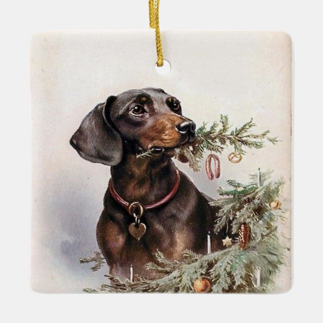 Dachshund Ornament (Front)
