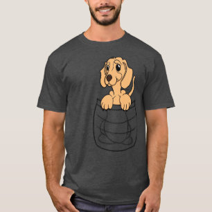 Dachshund Owner DOXIE IN MY POCKET Doggone Funny T-Shirt