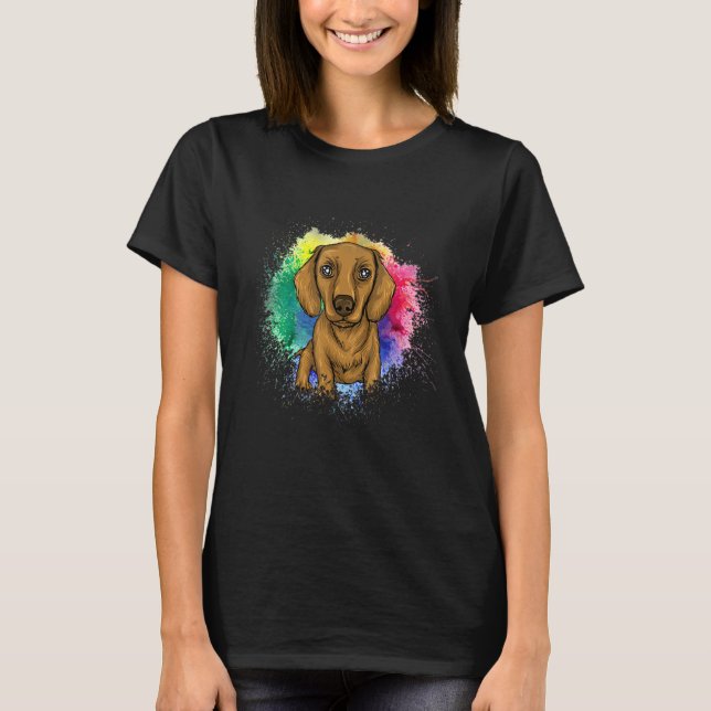 Dachshund Owner Sausage Dog Doxie Wiener Women Dac T-Shirt (Front)