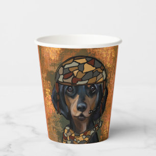 DACHSHUND PAPER CUPS