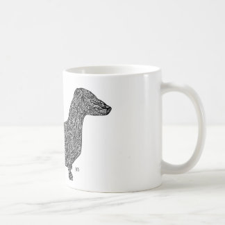 Dachshund Pattern Mug