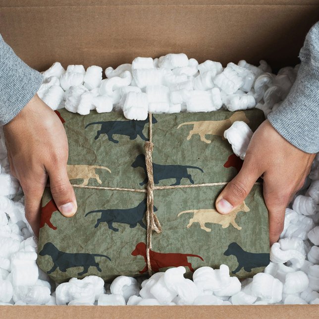 Dachshund Pattern Tissue Paper (Creator Uploaded)