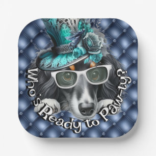 Dachshund Paw-ty Plate   Luxury Dog Party