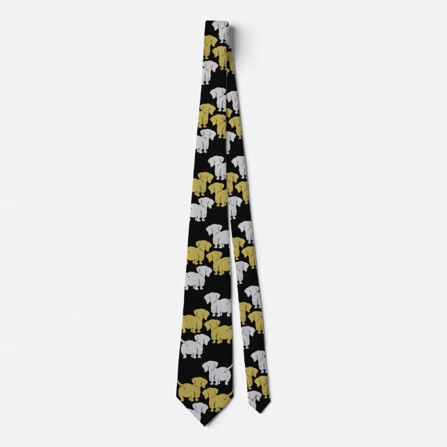 Dachshund Pet Dog Tie (Front)