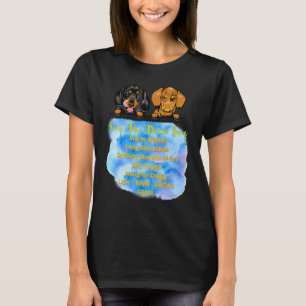 Dachshund Pet Funny Wiener Dog The Doxie Song Humo T-Shirt