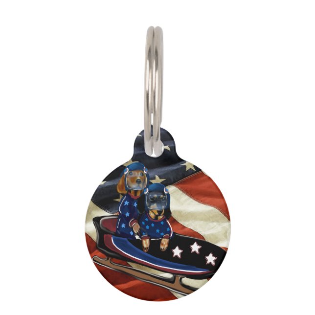DACHSHUND  PET TAG (Front)