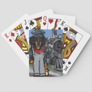 DACHSHUND     PLAYING CARDS