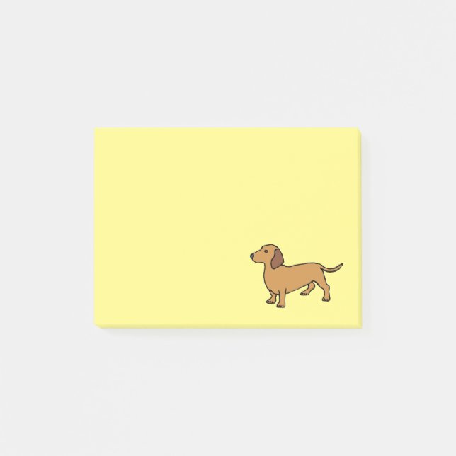 Dachshund Post-it Notes (Front)