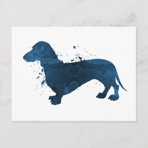 Dachshund Postcard