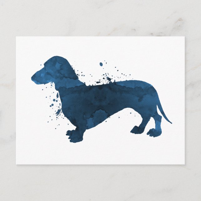 Dachshund Postcard (Front)