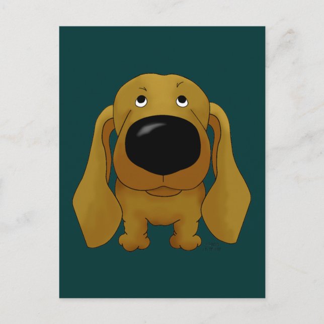 Dachshund Postcard (Front)