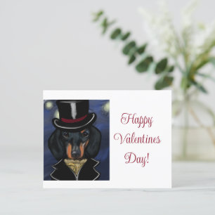 DACHSHUND POSTCARD