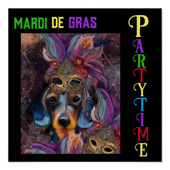  Dachshund       Poster (Front)