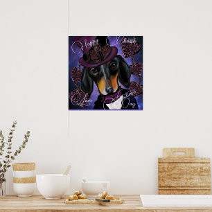DACHSHUND  POSTER