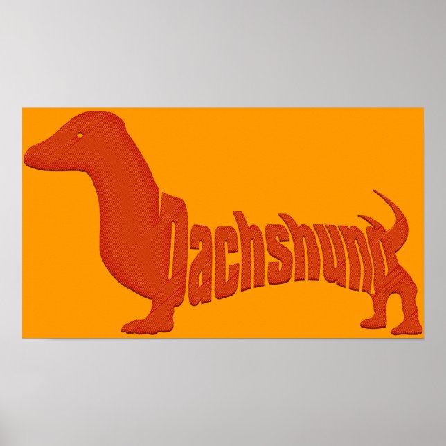 Dachshund Poster (Front)