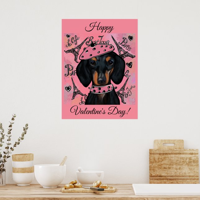DACHSHUND   POSTER (Kitchen)