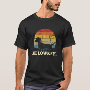 Dachshund Puppy Wiener Dackel Dixie Doxie Weiner D T-Shirt