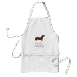 Dachshund Rainbow Bridge Standard Apron