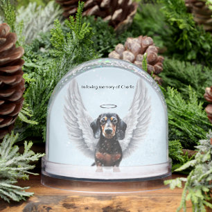 Dachshund Remembrance Snowglobe