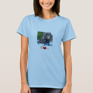 Dachshund Rescue - Landscape Womens T-Shirt