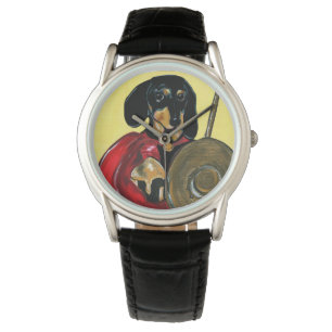 DACHSHUND ROMAN SOLDIER WATCH