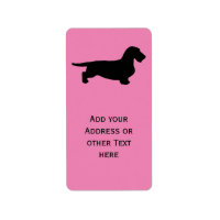 Dachshund Rough Hair - Silhouette 1