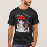 Dachshund Santa Dog Christmas Snowman Xmas Pajama T-Shirt<br><div class="desc">Dachshund Santa Dog Christmas Snowman Xmas Pajama</div>