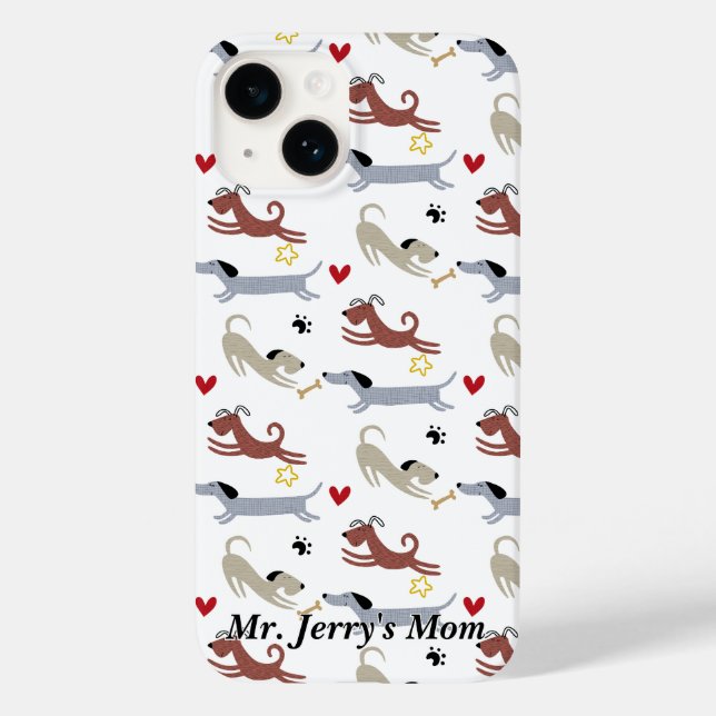 Dachshund Sausage Dog Cute Doxie Lover Gift Case-Mate iPhone Case (Back)