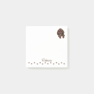 Dachshund Sausage Dog Personalised Post-It Notes