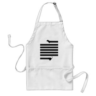 dachshund sausage dog standard apron