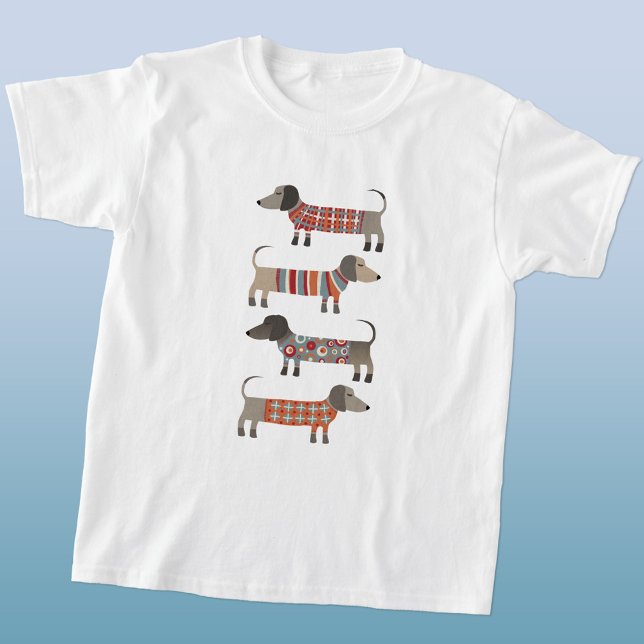 Dachshund Sausage Dog T-Shirt (Fun Dachshund Wiener Sausage Dog kids t-shirt)