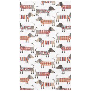 Dachshund Sausage Dog Tablecloth