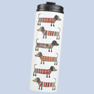 Dachshund Sausage Dog Thermal Tumbler