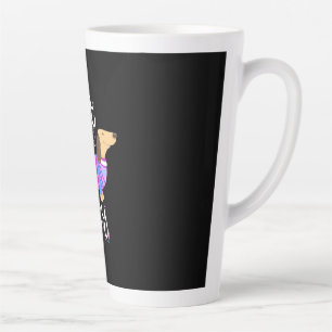 Dachshund Short And Sassy Latte Mug