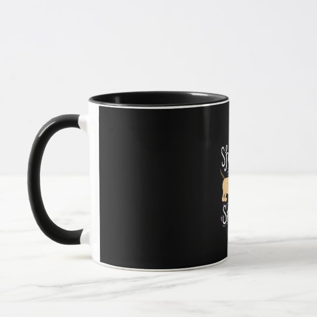 Dachshund Short And Sassy Mug (Left)