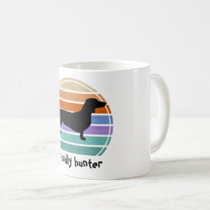 Dachshund Short Hair - Silhouette 1 Coffee Mug