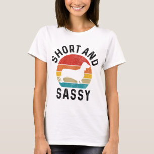Dachshund Short & Sassy Wiener Dog Doxie Mum Funny T-Shirt