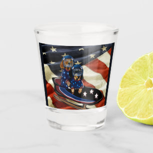DACHSHUND  SHOT GLASS