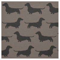 Dachshund Silhouettes Pattern Wiener Dog Lover's