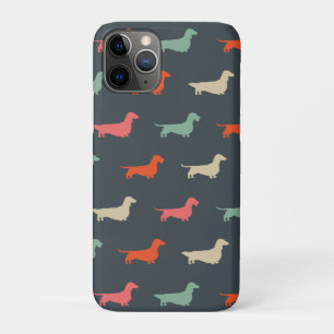 Dachshund Silhouettes Wiener Dog Lover's Case-Mate iPhone Case