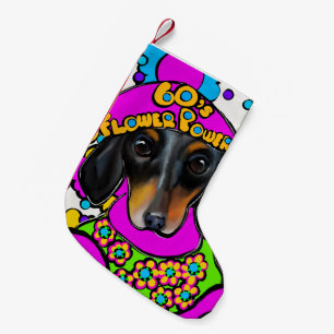 DACHSHUND  SMALL CHRISTMAS STOCKING